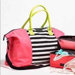 Victoria Secret Neon Duffle Bag